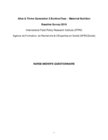 A&T Burkina Faso Maternal Nutrition Baseline Survey 2019: Nurse-Midwife