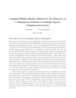 Replication data for: Coupling of Hidden Markov Models for the Discovery of Cis-Regulatory Modules in Multiple Species