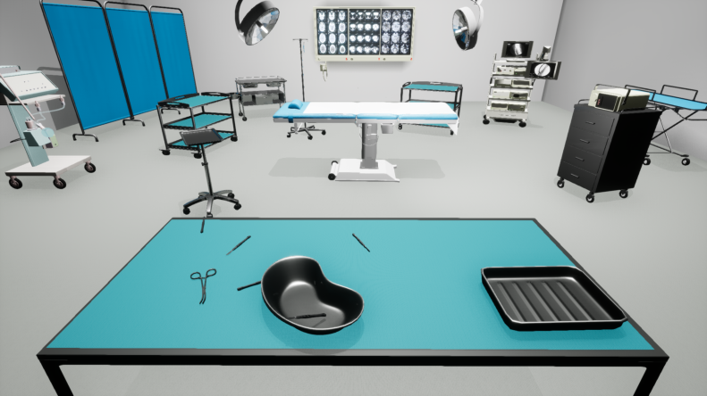 Synthetic Operating Room Table (SORT) Dataset