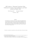 Subnational ideology and presidential vote estimates (v2022)
