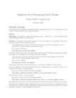 Supplement for "Decomposing Modal Thought"