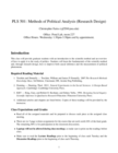 Fariss Course Syllabus Archive