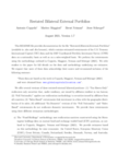 Restated Bilateral External Portfolios (TIC/CPIS), Version 1.7, August 2021