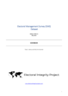 Electoral Management Survey, (EMS-2.0)