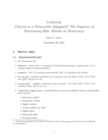 Replication Data for: Citizens as a Democratic Safeguard? The Sequence of Sanctioning Elite Attacks on Democracy