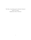 Replication Data for: The Rise of and Demand for Identity-Oriented Media Coverage
